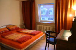 M�nchen Ferienwohnung in der Au: Schlafzimmer